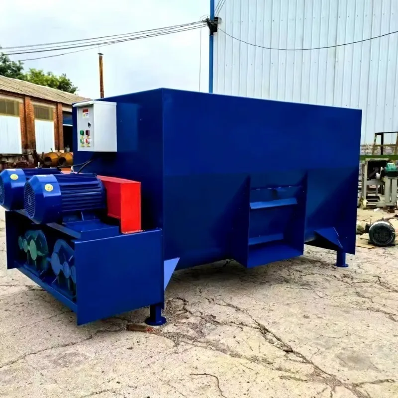 

Горизонтальный автоматический смеситель-кормораздатчик TMR для коз, оборудование для смешивания силоса для ферм