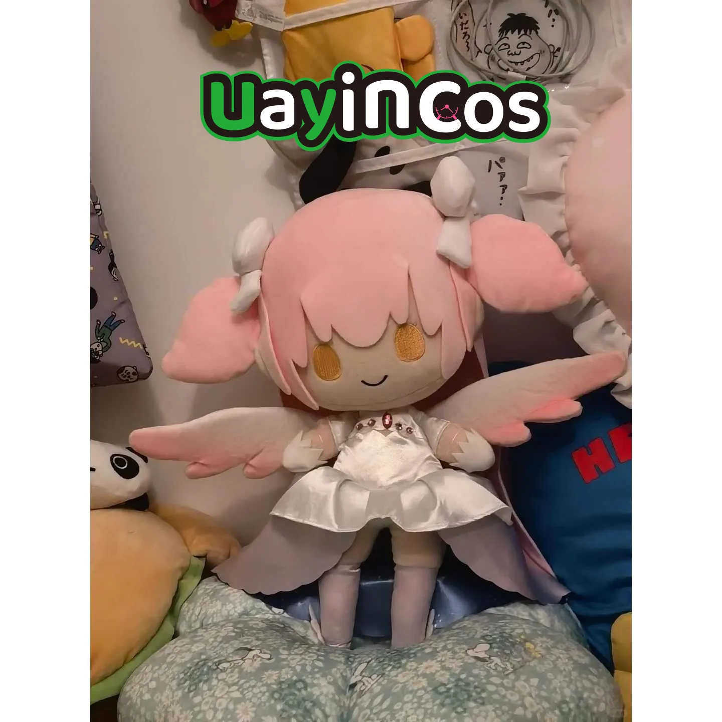 30cm Puella Magi Madoka Magica Madoka Kaname  Stuffed Plushies Cotton Plush Doll Body Clothes Kawaii Anime Game Toy For Kids Gif