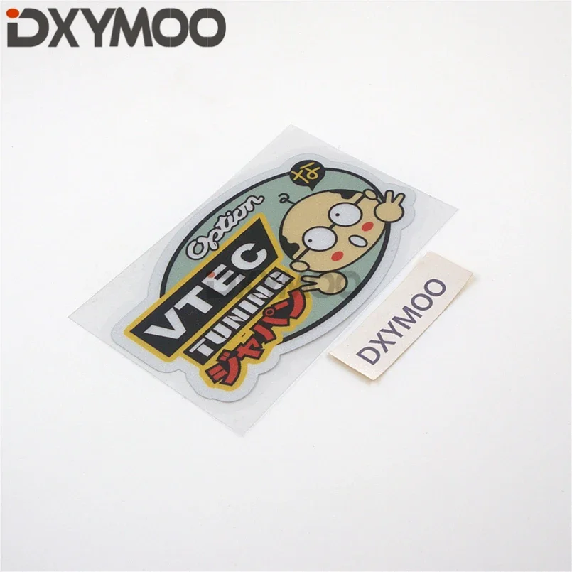 Pegatinas de ventana de tanque de carrocería de Japón para VTEC, opción de sintonización japonesa GK5 FC1