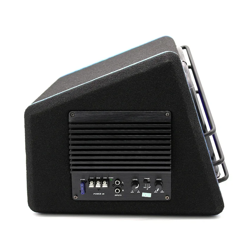 

10-inch Active Trapezoidal Subwoofer, Overweight Car Audio Subwoofer, Car modified high-power 12V speaker