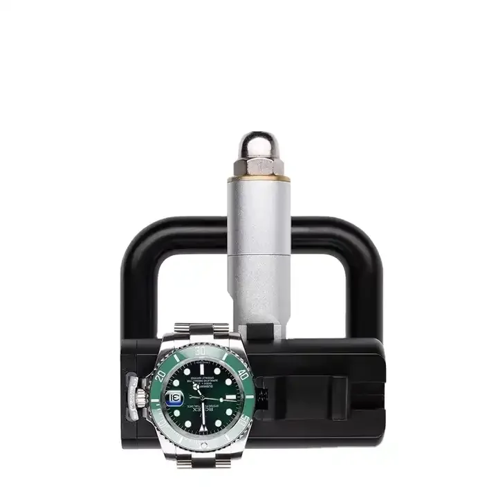 Mechanischer Uhren bewegungs tester, der mit dem Computer verbunden ist, um den Tag unterschied und die Zeit der Uhr zu messen