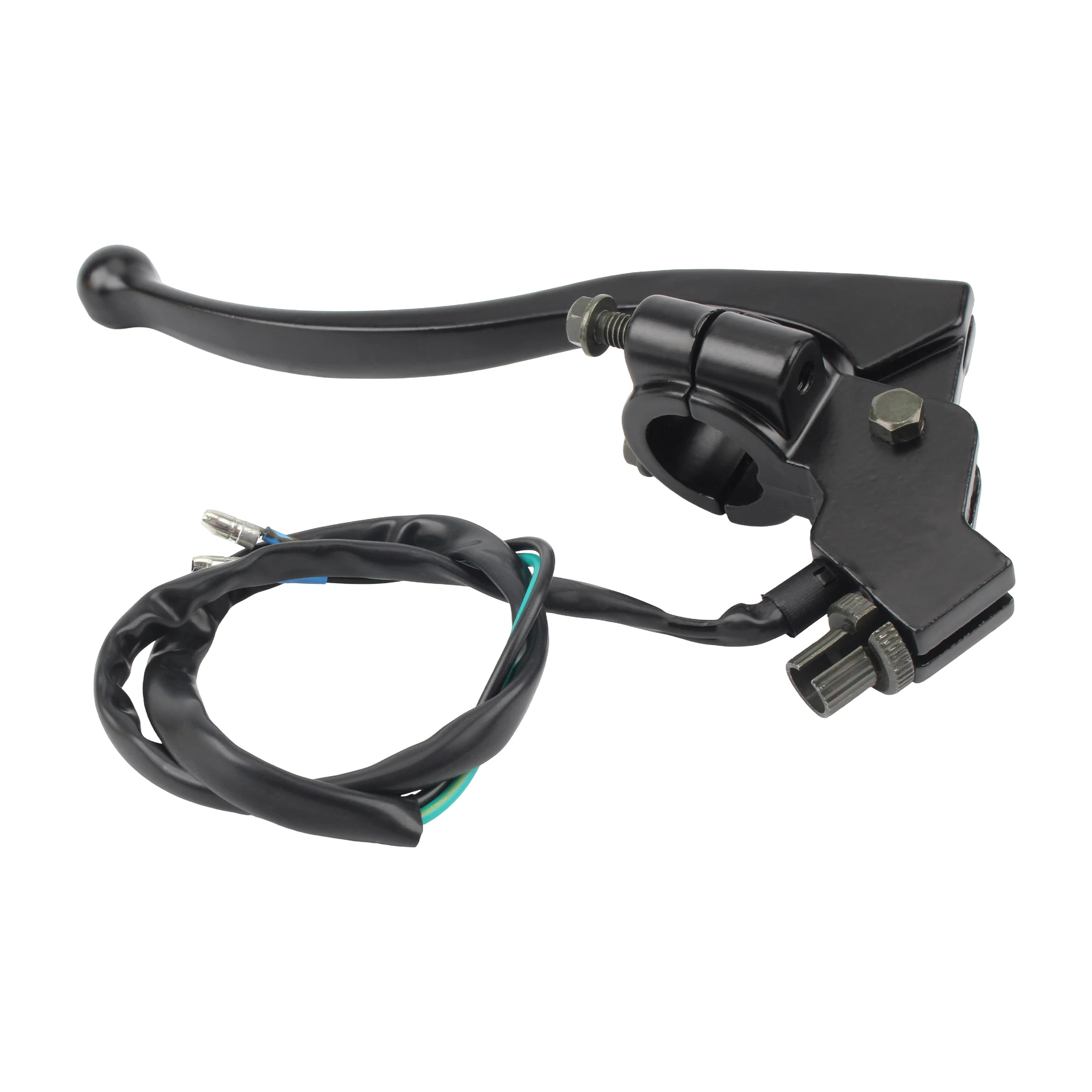 22mm Motorcycle Front Brake Lever With Brake Light Switch Cable For 150cc 200cc 250cc 300cc ATV Quad Motocross Accessories Refit