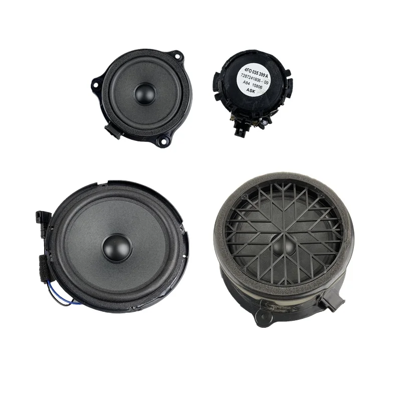 

Подходит для Audi A6, передние и задние двери, средние басовые динамики, автомобильные запчасти, аксессуары, автомобильные вещи