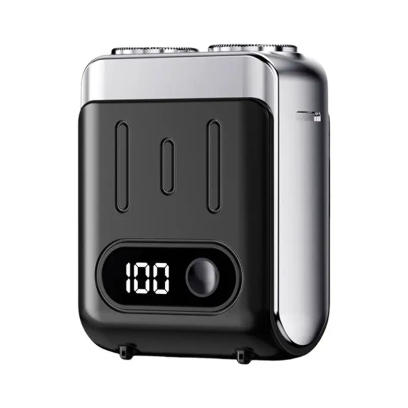 A39F Top Tragbare Elektrische Rasierer Reise Trimmer Mit Digital Display Elektrische Bart Rasierer Rasieren Werkzeug Reise Rasierer