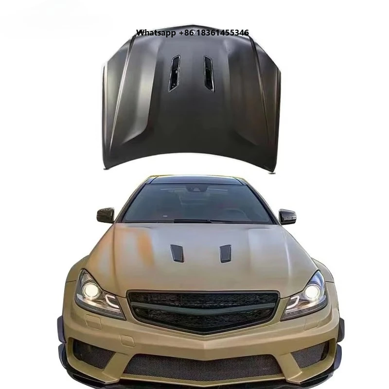 

For W204 C-CLASS Hood C63 Engine Cover 507 Hood 2007-2014 Automotive Parts Engine Bonnets