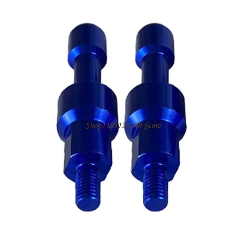 N5KD Mirror Hole Plugs Screw Aluminum Alloy Easy Fixing for Motorbikes 1 Pair