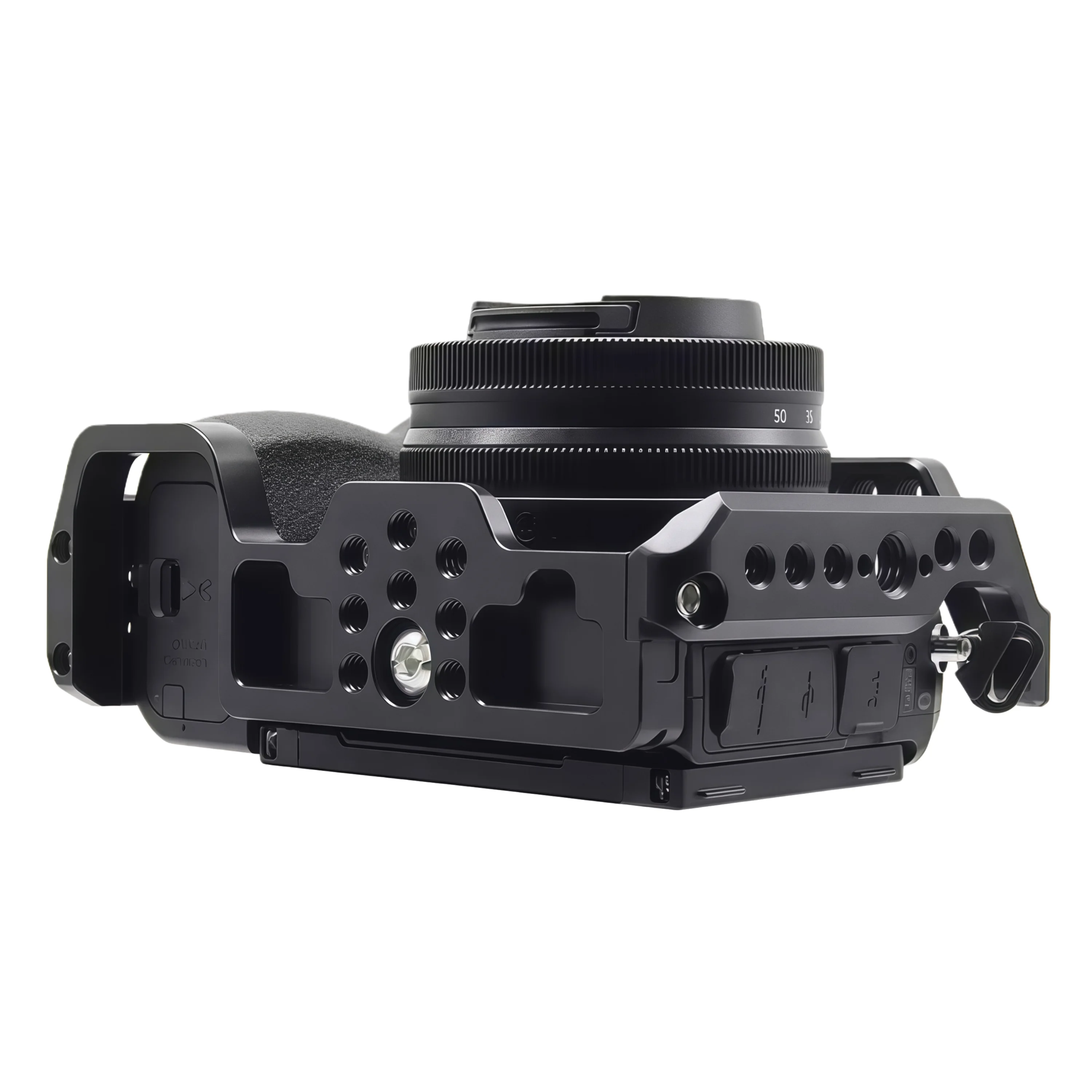 مثبت قفص الكاميرا سريع التحرير لإطار الحماية من سبائك الألومنيوم لتوسيع Nikon Z50 VLOG #2