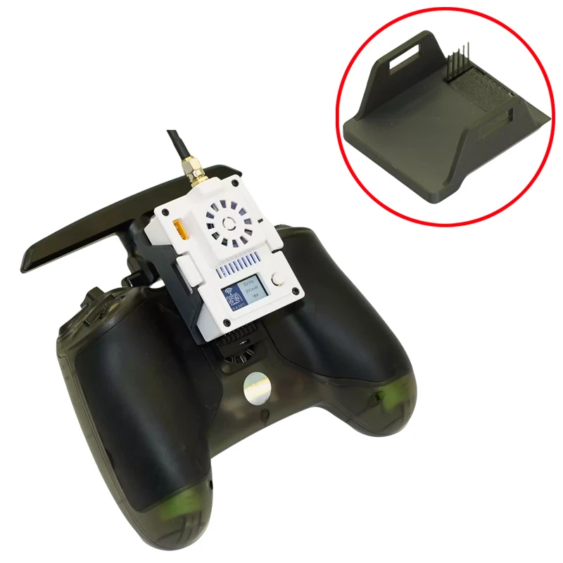 1PCS For Jumper TLite TPro Nano to Micro TX Module Adapter Converter Fixed Mount Extended Bay Compatible with TBS Transmitter