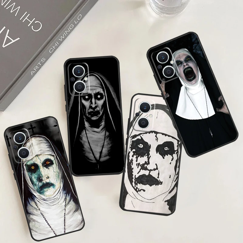 The Nun Valak Horror Case For OPPO Reno 8T 4 5 6 8 7 Lite 4Z 5Z 10 Pro OPPO Find X2 X5 Lite X3 Neo X6 Pro Cover