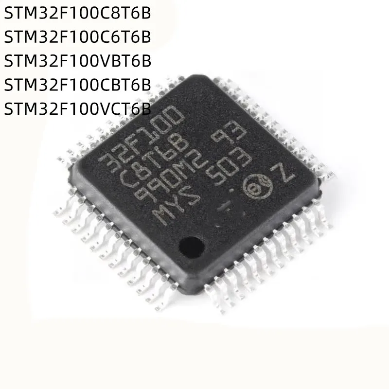 

5Pcs/Lot STM32F100C8T6B STM32F100C6T6B STM32F100VBT6B STM32F100CBT6B STM32F100VCT6B QFP New MCU