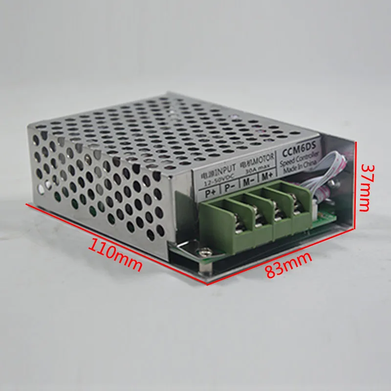 750W 30A 12V 24V DC Speed Controller Motor Speed Controller CW CCW Switch Dual Control Motor Speed Controller