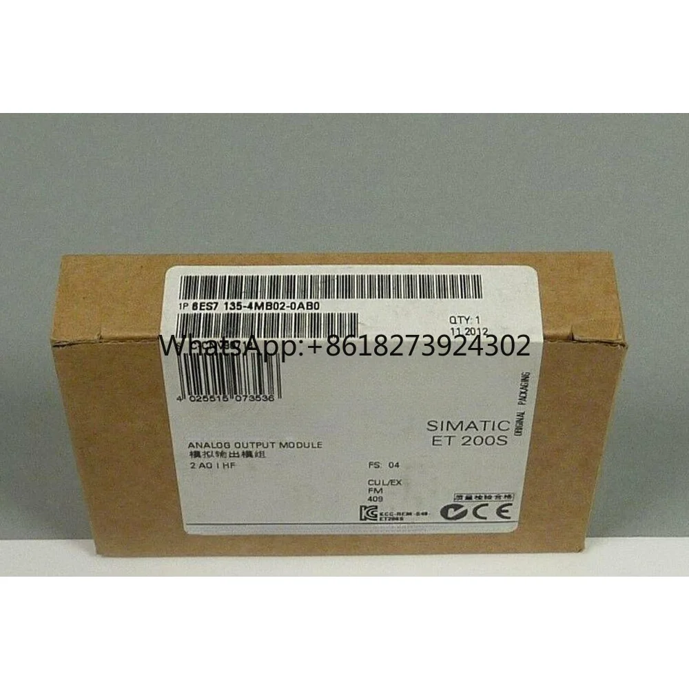 

New Factory Sealed 6ES7135-4MB02-0AB0 6ES71354MB020AB0 SIMATIC DP PLC Module