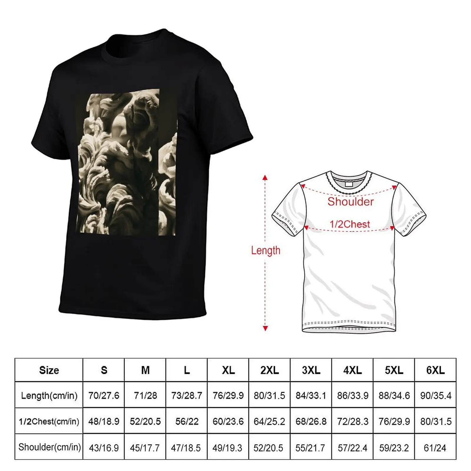 t 100% man prints t T-Shirt cotton shirts man Ancient shirts shirts with soft cotton 002: for t Statue Roman