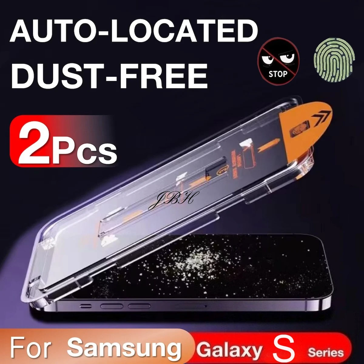 

2Pcs For Samsung Galaxy S25 Ultra Screen Protector S26 Edge S24 S23 S22 S21 Plus Fingerprint Privacy Tempered Glass Easy Install