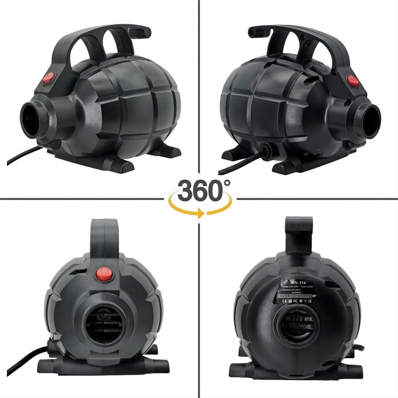 AC Electric Air Pump Household Wire Drawing Cushion High Power Electric Air Pump600W