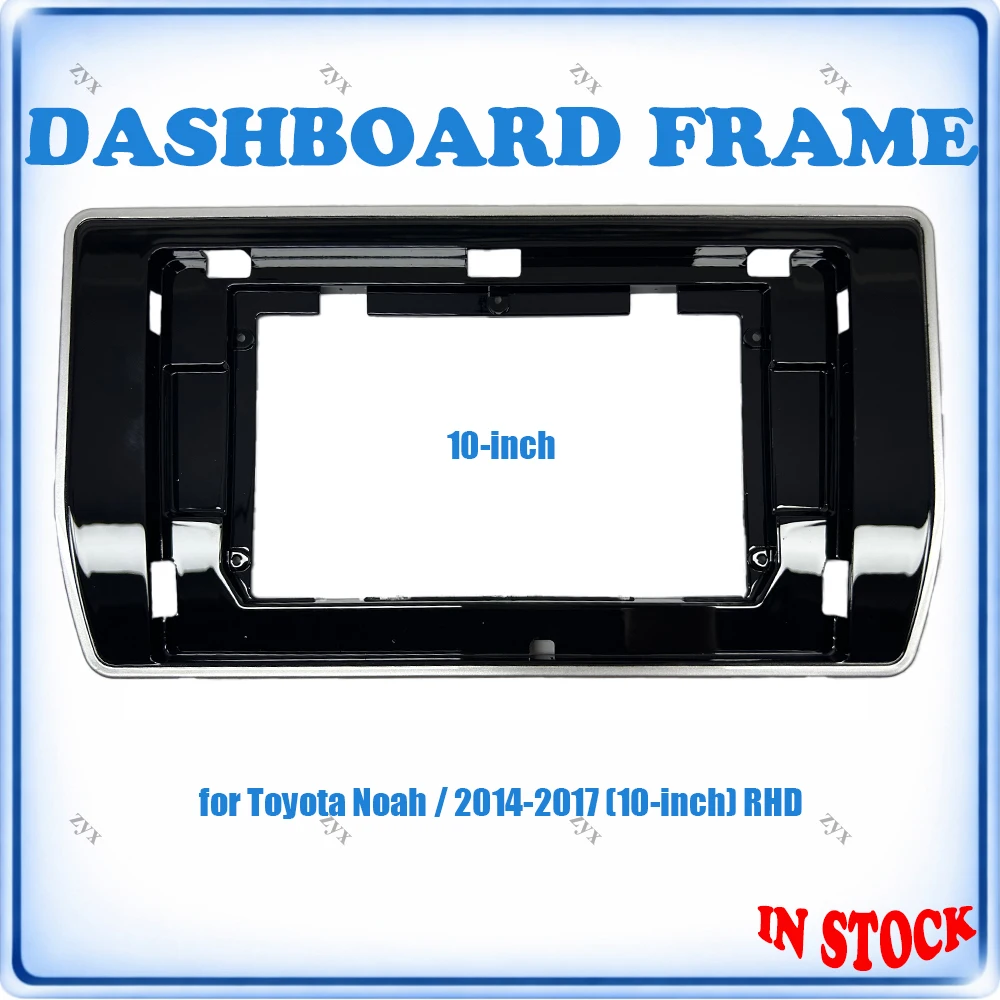 

Car Radio Fascia Frame For Toyota Noah 2014-2017 10 inch RHD Wiring Harness Power Cable Plug & Play No Cutting