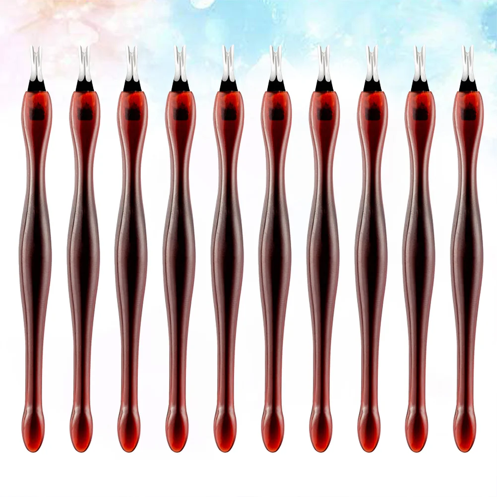 

40 Pcs Trimmer Cuticle Pusher Stainless Steel Pedicure Manicure Tools Dead Skin