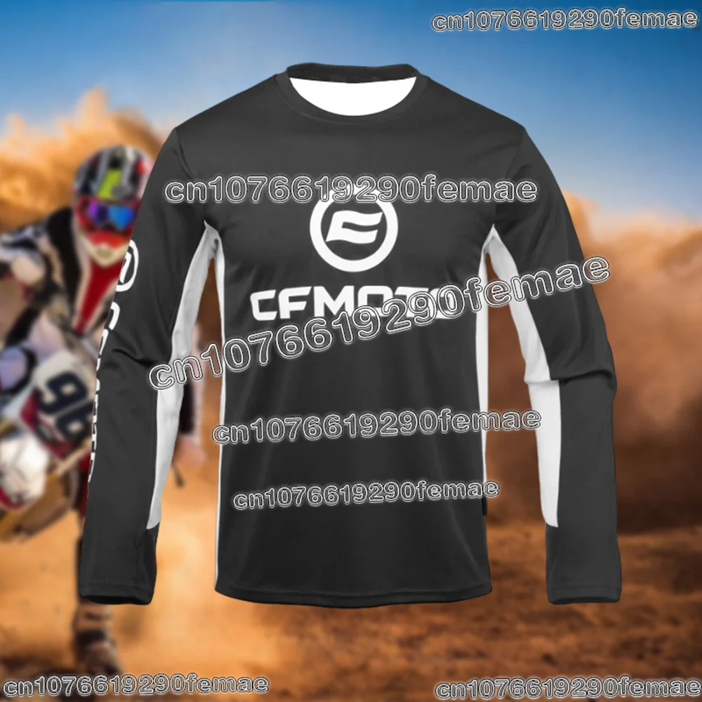 

Summer Hot Sale CFMOTO Long Sleeve Cycling Shirt Casual Outdoor Motorcycle Off-Road Rally Racing Training Top