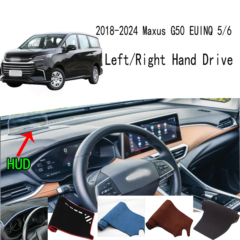 

For 2018-2024 SAIC MAXUS G50 EUINQ 5/6 Accessories Dashboard Cover Instrument Panel Dash Mat Dashmat Protective Pad