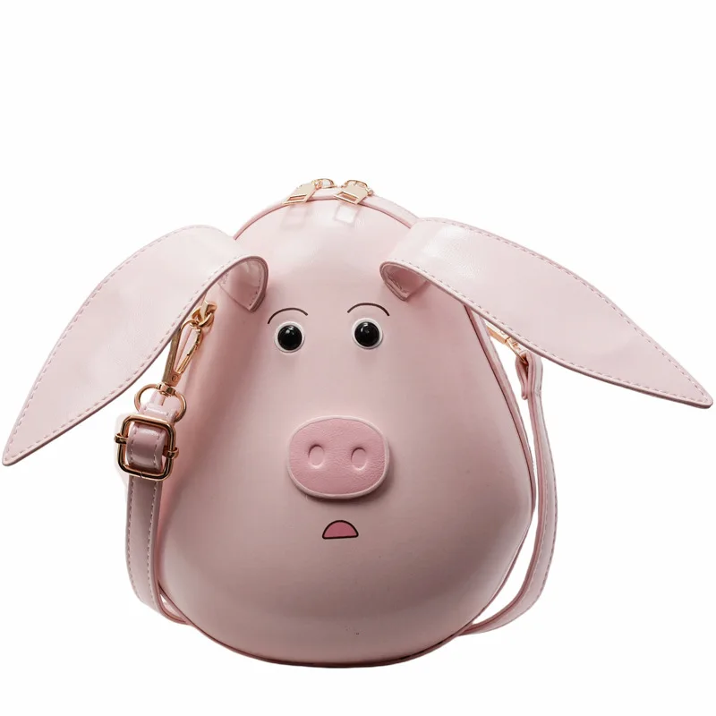 

Funny and Fun Flying Pig 3D Crossbody Bag 2025 New Small and Cute Mobile Phone Bag Popular Shoulder Bag