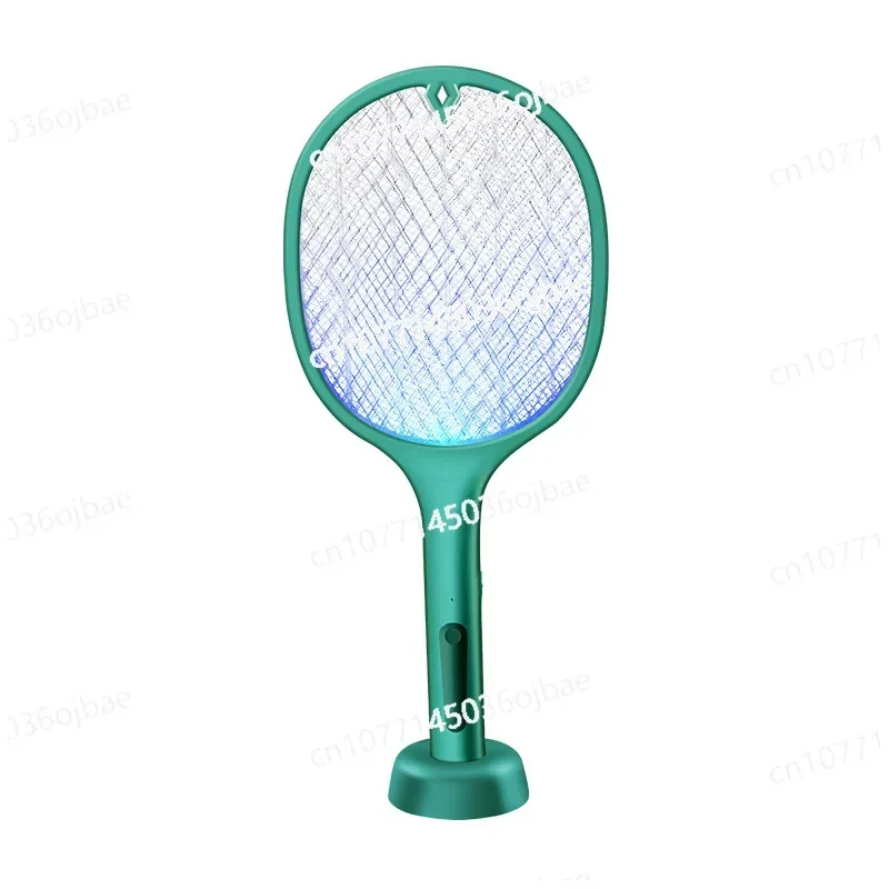 Bedroom living room 2-in-1 electric mosquito swatter USB rechargeable