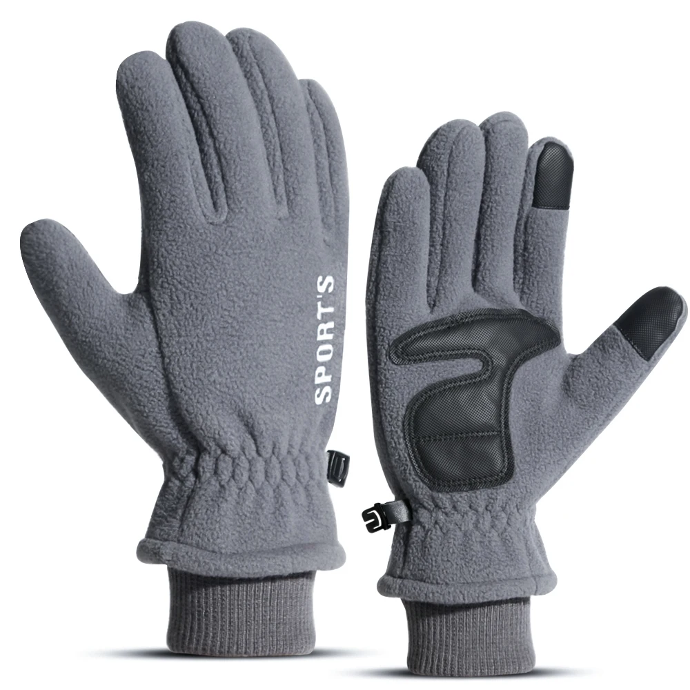 Winter Men's Women's Warm Gloves Windproof Touch Screen Gloves Outdoor Sports Skiing Running Cycling Gloves