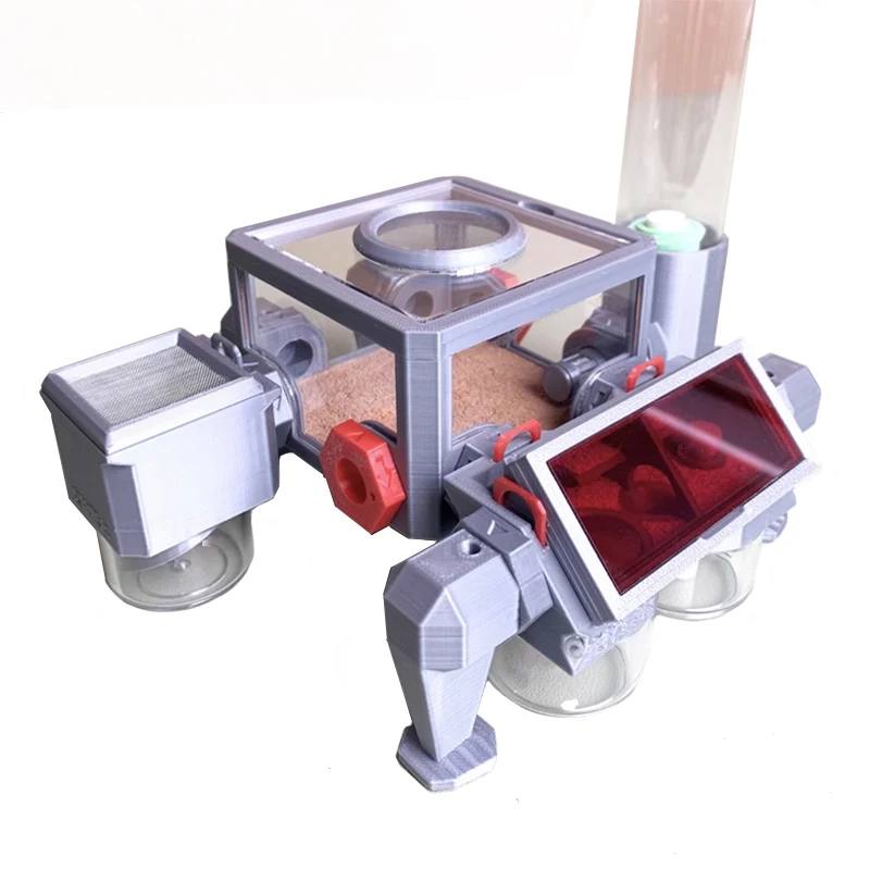 3D Printing  Ant Farm Nest Acrylic Ant Nest Medium Moisturizing Infinite Expansion Ant House Villa Insect Box Ant Kennel