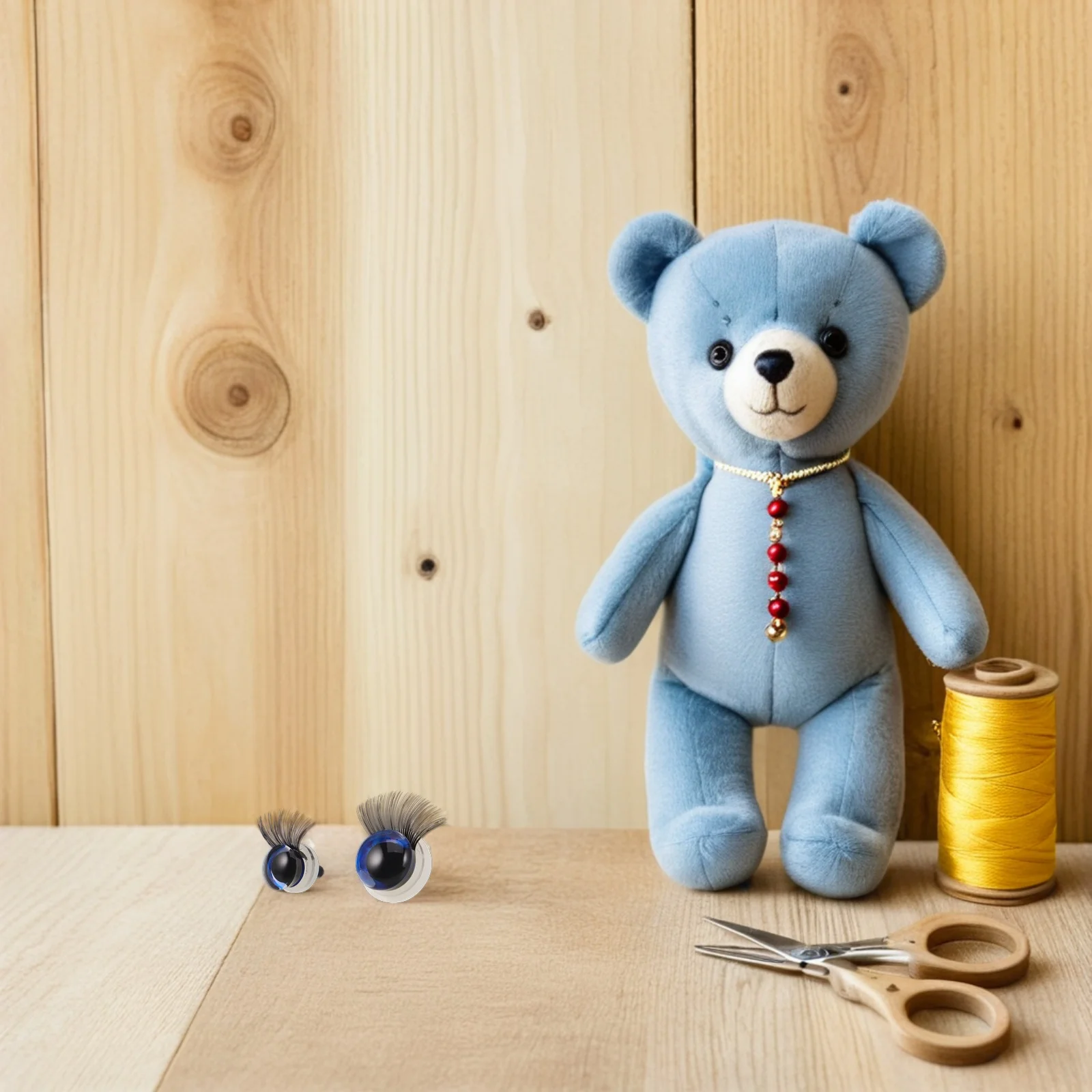 

20Pcs Crochet Plushie Eyes 12Mm 16Mm Realistic Safety Eyes with Eyelashes for Stuffed Animal Crafts Crafters Eye Kit for DIY