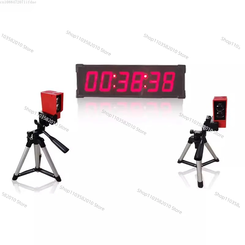 Dual-Sided LED Electronic Timer, Large Tap-Control Scoreboard for Sports, Meetings & Interviews