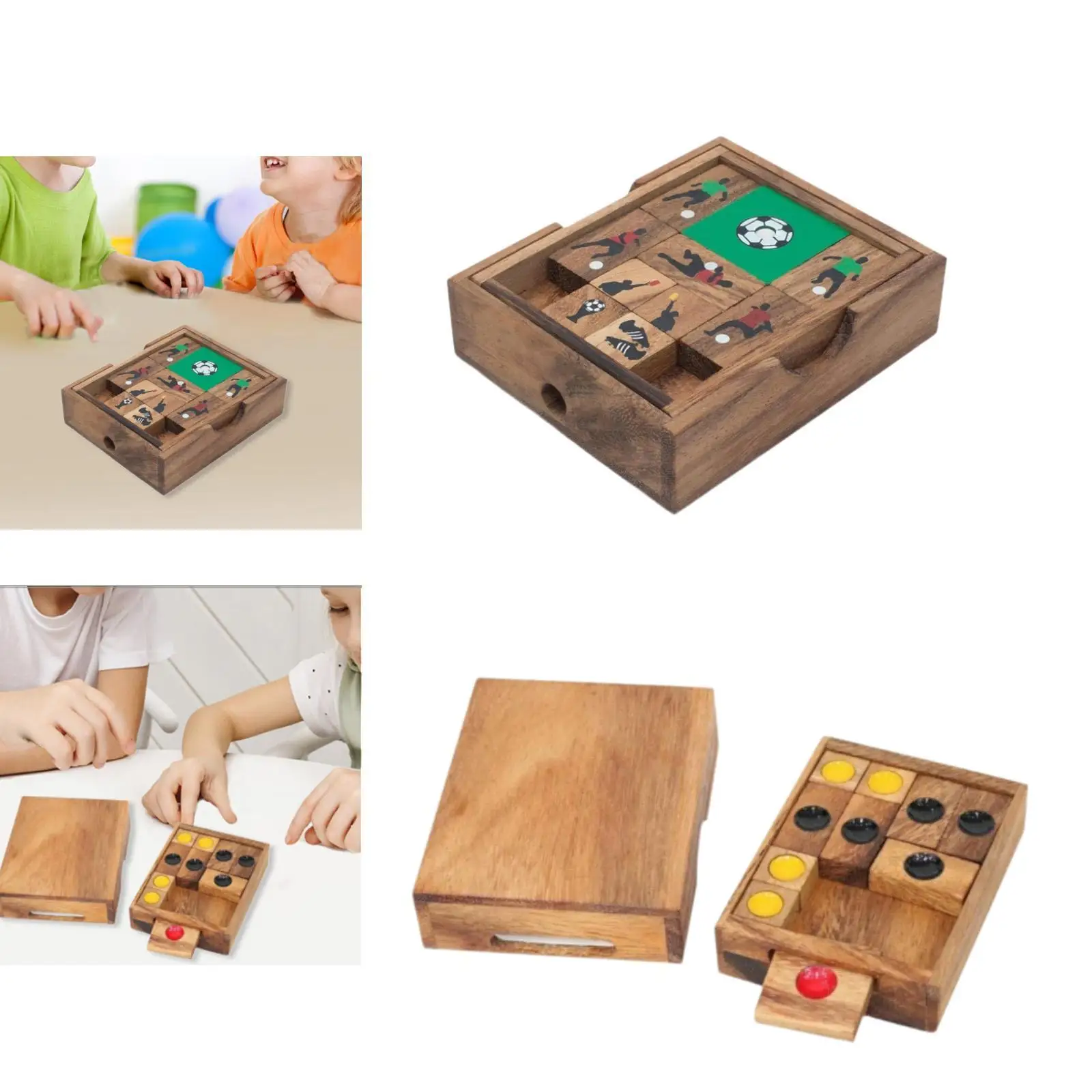 Sliding Puzzle Game Sliding Block Game for Boys Girls Children All Ages