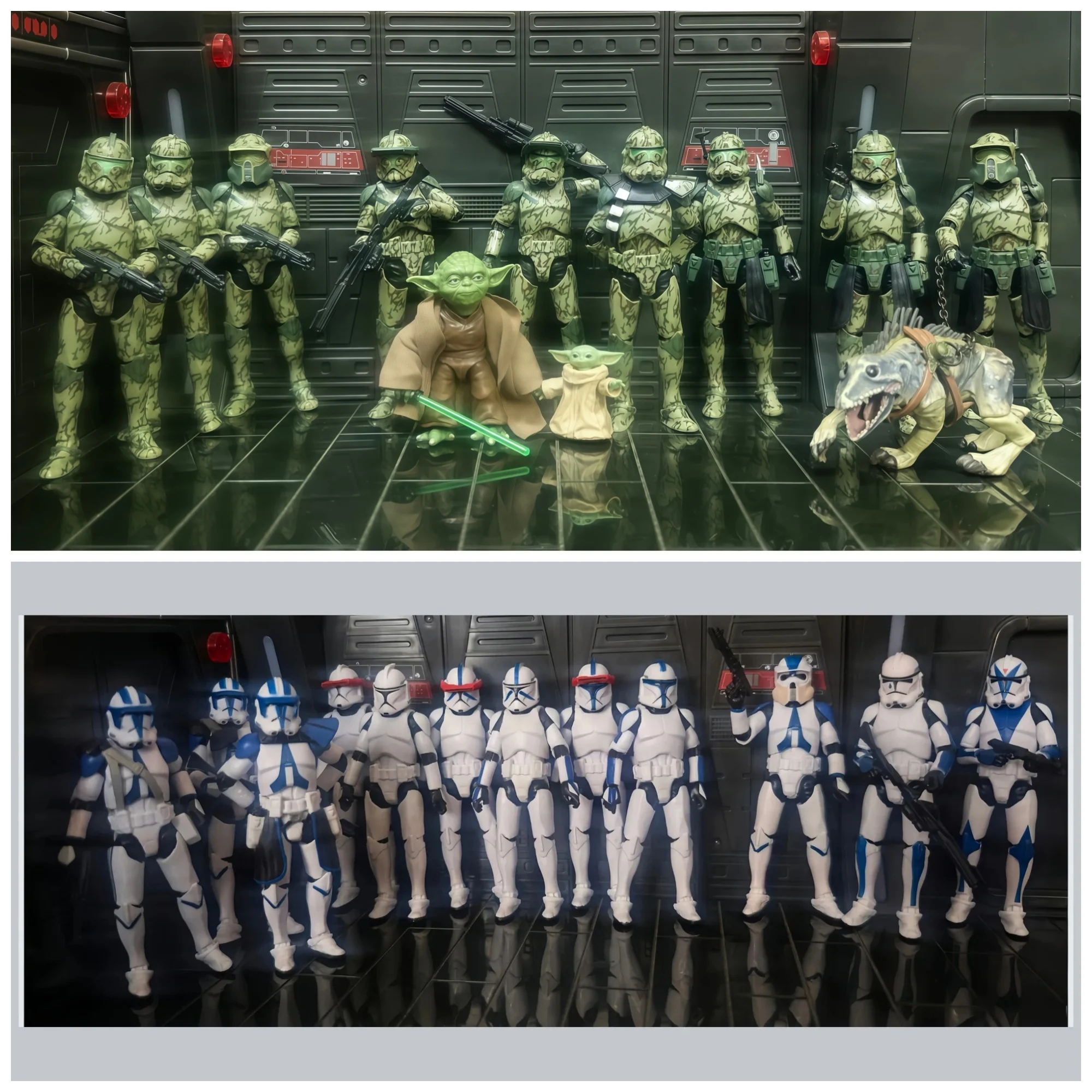 

Star Wars 3.75 Inch 1/18 Trooper 41st Elite Corps Tup Dogma 501st Legion Action Figure Toys Model Loose