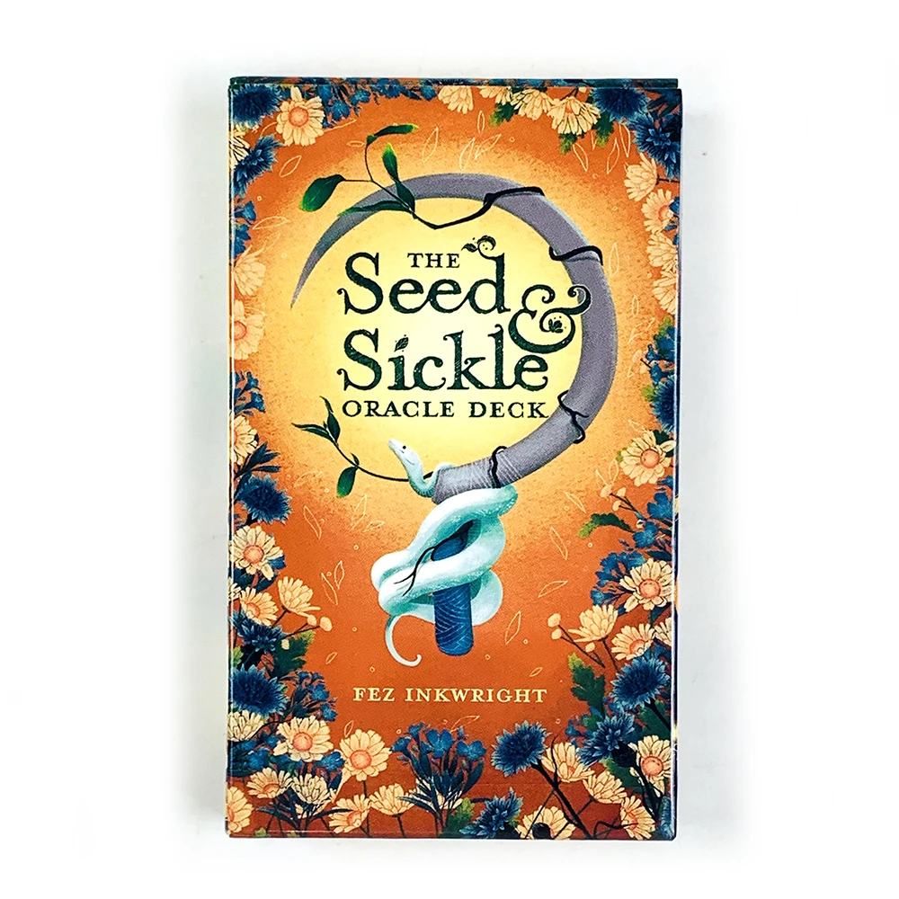 The Seed Sickle Oracle Deck Leisure Entertainment Game Cards Family Gathering Divination Deck Board Game Playing Card Game