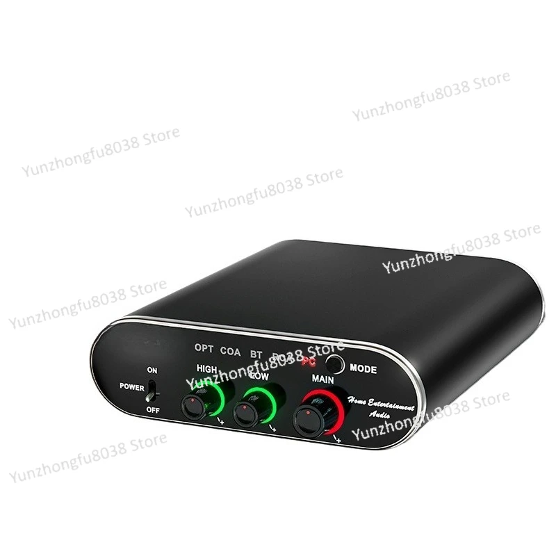 

Мини-HIFI стерео усилитель звука 2*150 Вт 5 входов Bluetooth оптическое волокно коаксиальный аудиоусилитель для ПК для домашнего ТВ телефонной студии X200