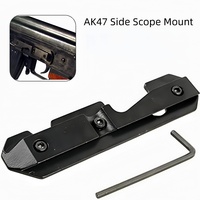 1PC/2PCS Tactical AK Steel Dovetail Side Plate Stamped Machined Receiver AK47 Side Mounts Hunting Accessories