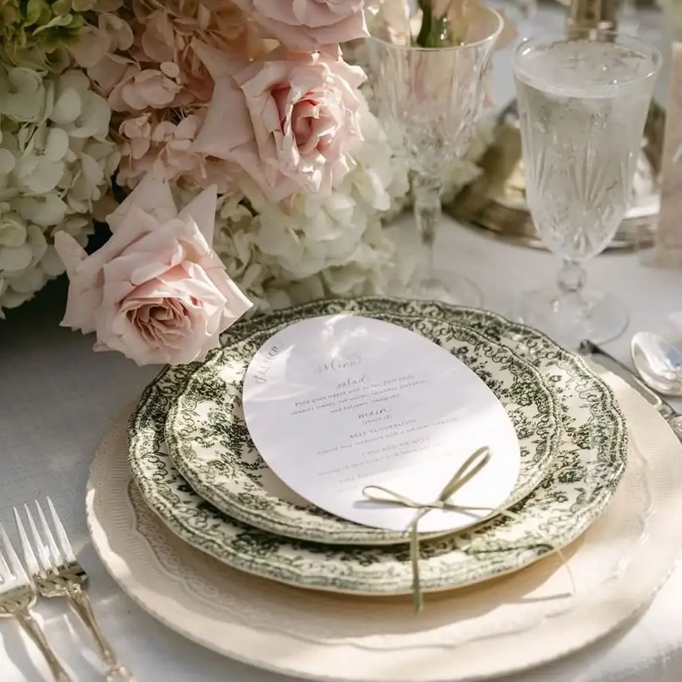 Invitación de boda ovalada elegante personalizada, guardar la fecha, fiesta de compromiso, menú de cena, tarjeta de agradecimiento, postal de ceremonia de despedida de soltera