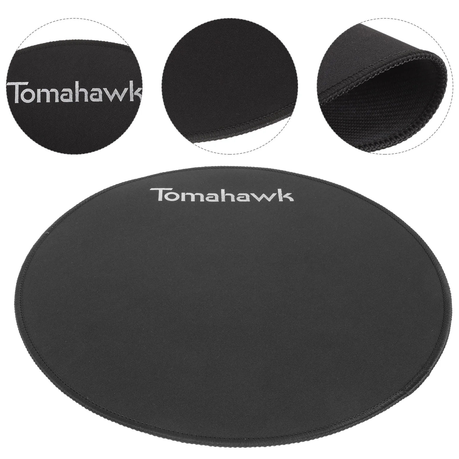 

Drum Mute Pad Muffler Useful Kit Noise-absorbing Instrument Supply Cymbal Practice Cloth Rubber Overseat Accessory For