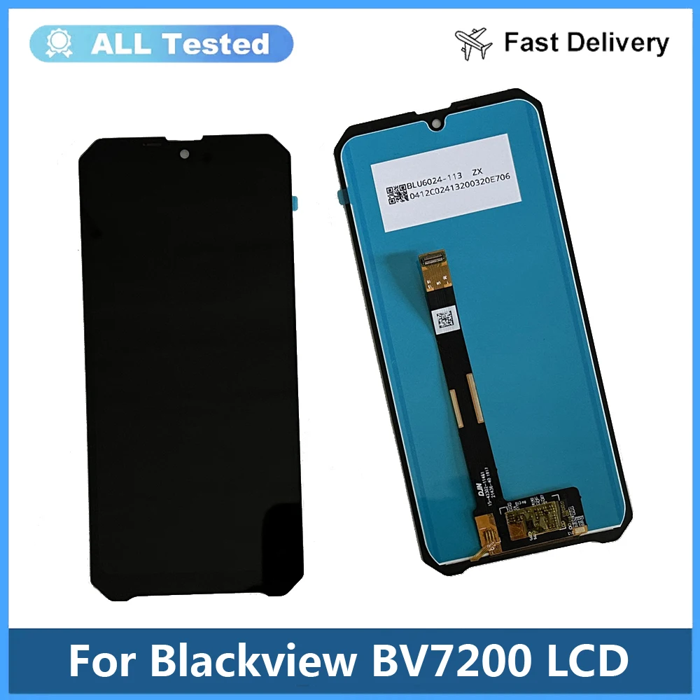 

6.1" Original For BLACKVIEW BV7200 LCD Display+Touch Screen Digitizer Replacement For Blackview BV7200 LCD Screen Sensor Repair