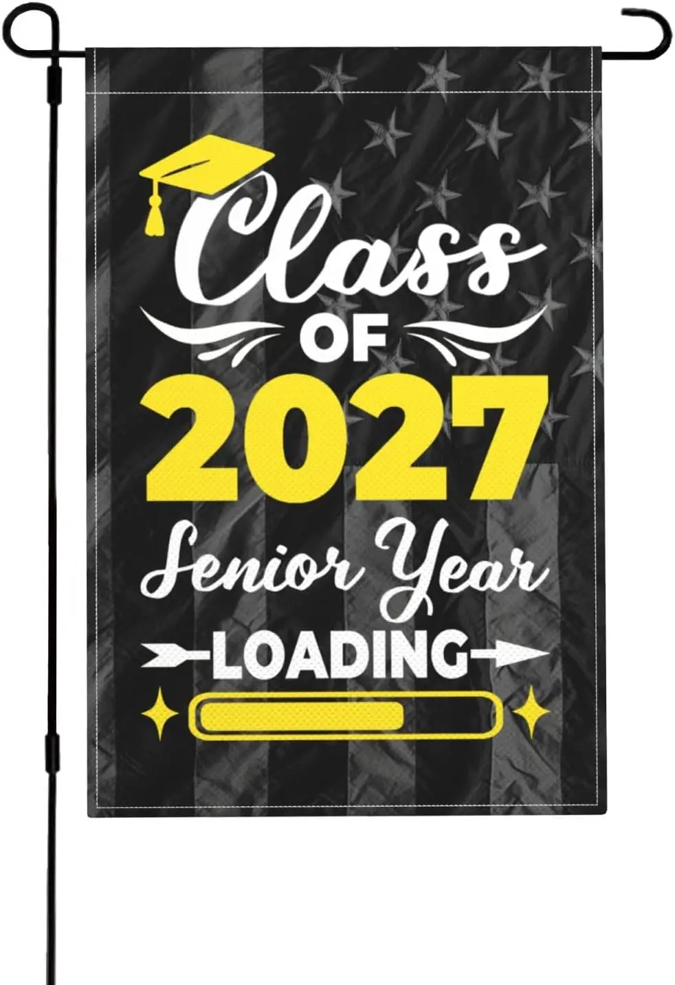 Class Of 2027 Senior Year Loading 12x18 Inch Garden Flag Outdoor Decorative Yard Decor8 yyi