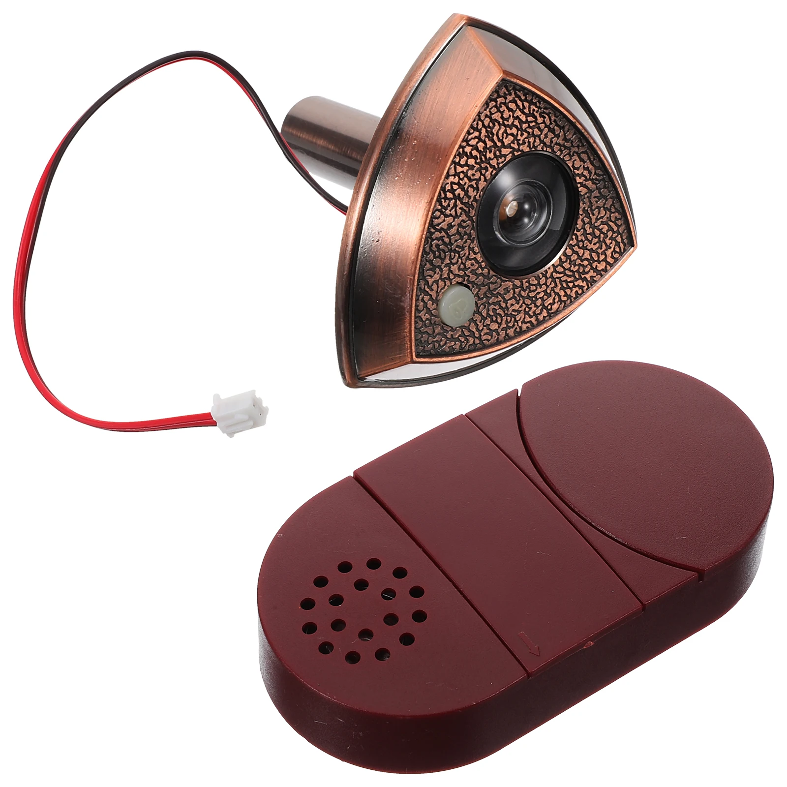 

Doorbell Peephole Metal Front Door Viewer Privacy Protection Anti Theft Safety Small Peephole