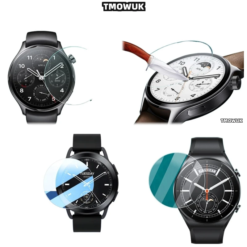 

For Xiaomi Watch S1 S3 Pro S4 Sport Shatterproof Tempered Glass Screen Protector: HD Anti - Scratch 9H Hardness Ultra - Thin