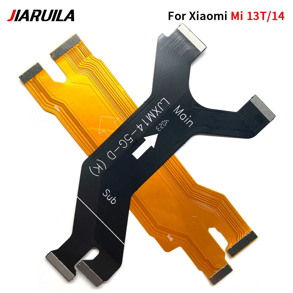 Main Motherboard Connector Board Ribbon Flex Cable For Xiaomi Redmi Note 11 11T 12 Pro 4G 5G Plus Mi 13 Ultra 13T 14 Pro  Poco X