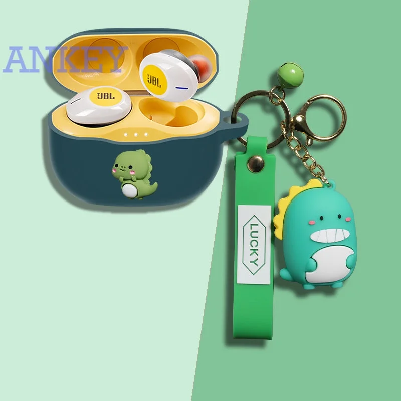 for JBL Tune 125TWS / 120TWS Case T120 T125 Protective Cute Cartoon Cover Bluetooth Earphone Shell Accessories TWS Headphone
