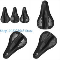 R6FE Gel Bike Cover Padded Bicycles Saddle Covers Comfortable Bike Cushion