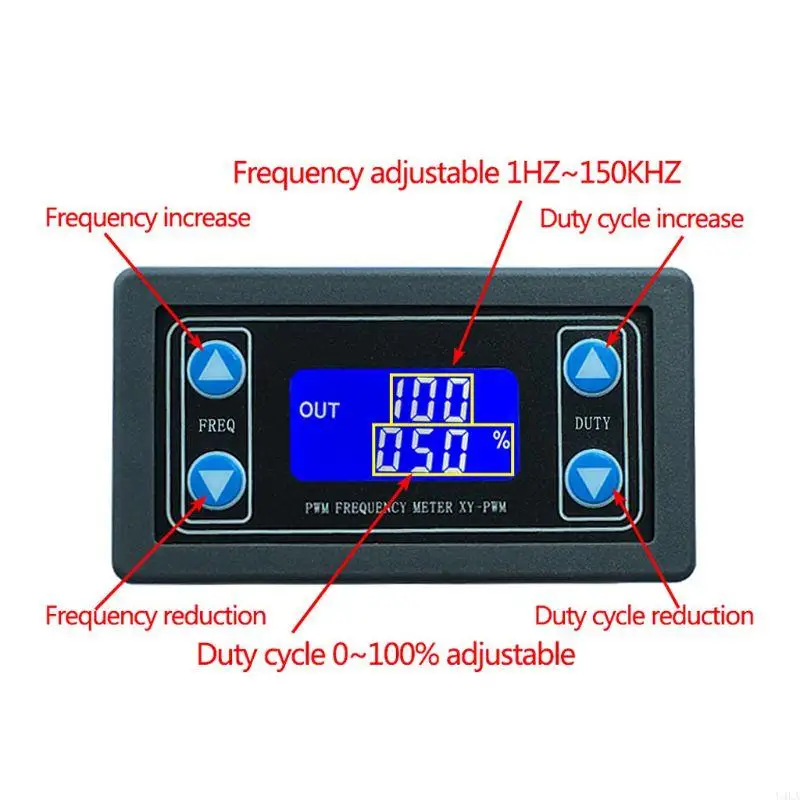 U4LA 1HZ-150 кГц PWM Плавочный цикл Регулируемый модульный генератор модуля