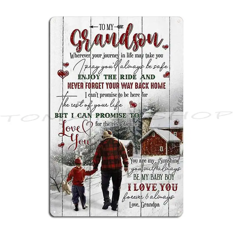 To My Dad I Know It S Not Easy For A Man Gift Dad And Son Love， Metal Sign Club Club Painting Wall Decor Print  Tin Sign Poster