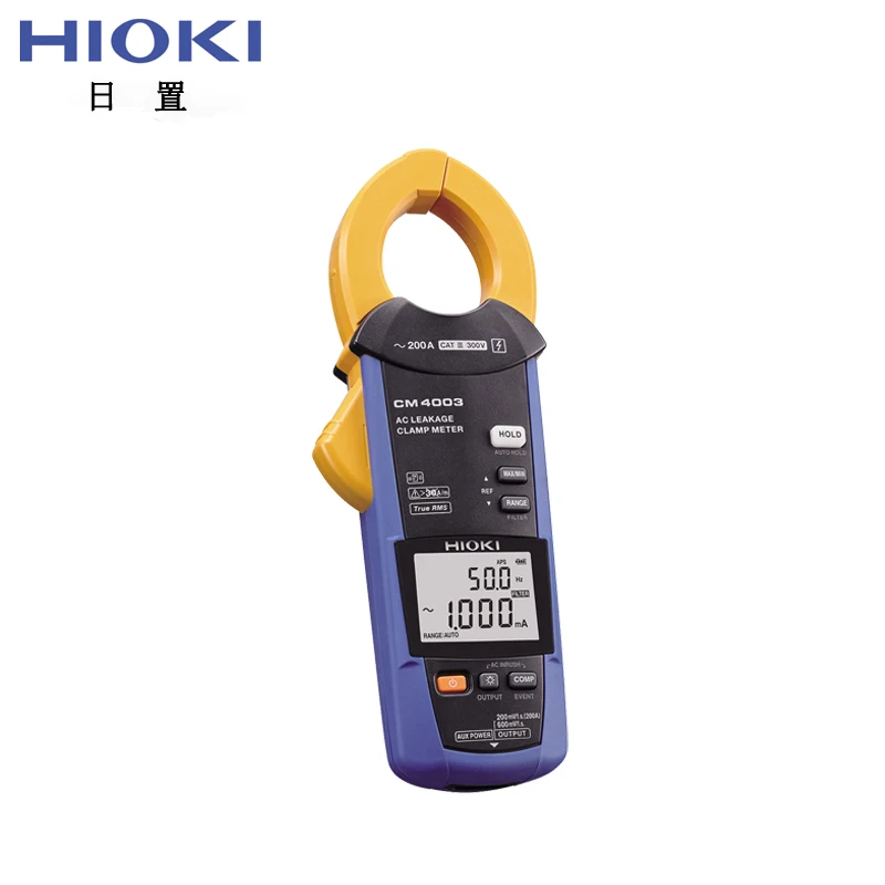 

HIOKICM4002 CM4003 AC Leakage Current Clamp Meter, mAh Meter (3283 Upgraded)