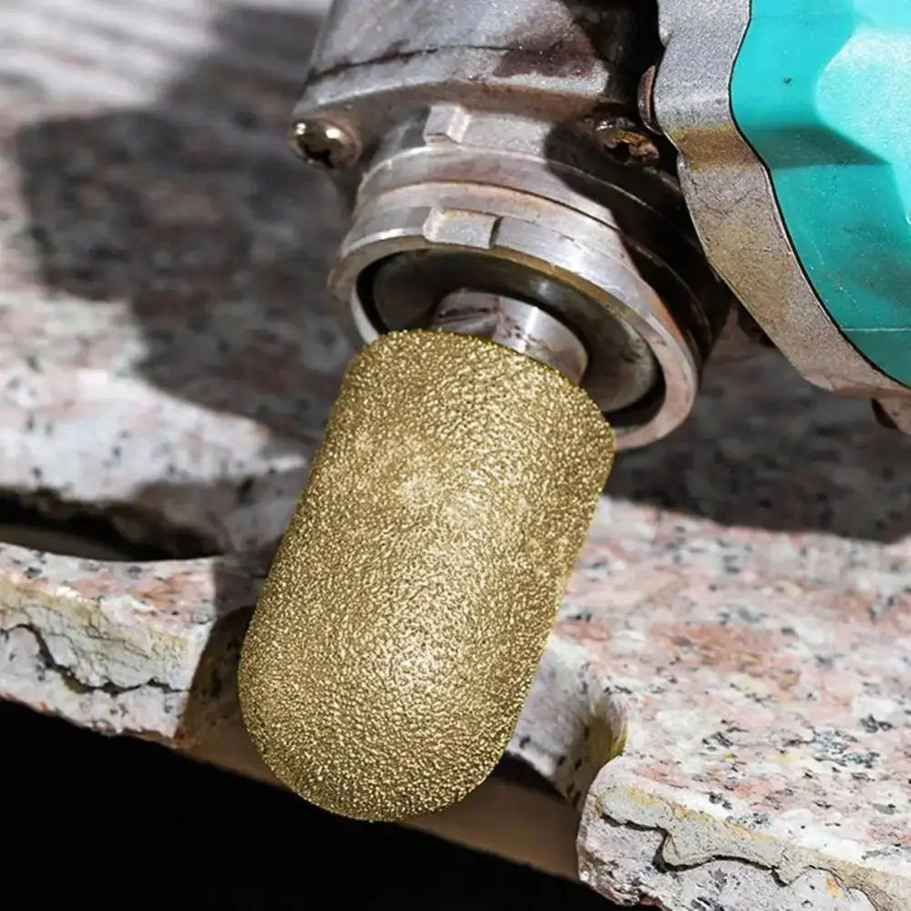 

Алмазная паяная насадка с круглой головкой, прочный шлифовальный круг для сухого использования, абразив для обрезки влажного использования для перевязки мраморных столешниц