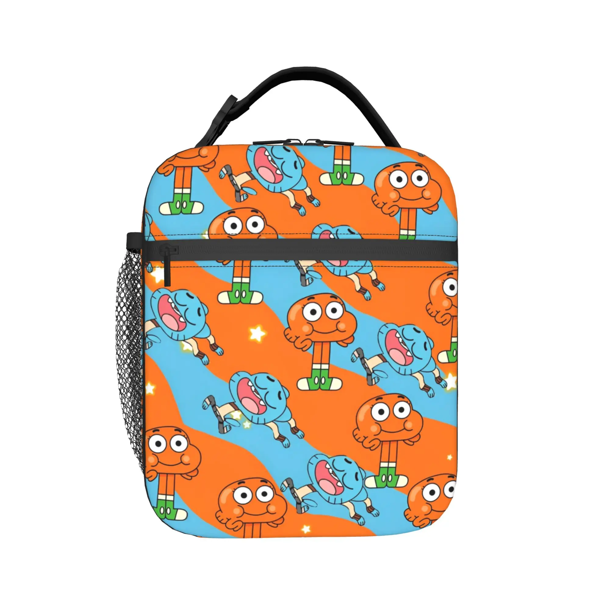 Gumballs Gum Ball Watterson Insulated Lunch Bags Thermal Bag Reusable,Meal Container  High Capacity Tote Lunch Box Food Bag