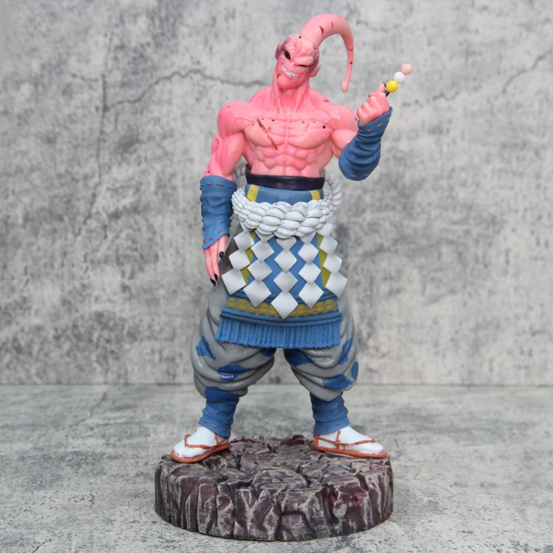 

30CM Anime Dragon Ball Z Figure LK Majin Buu GK Statue PVC Action Figures Collection Ornaments Model Toys for Children gifts