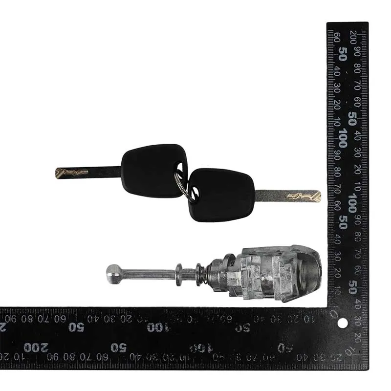 Front Left Ignition Switch Lock Barrel Cylinder With Key For Peugeot 407 Citroen C4 2004-2011 Picasso 2006-2008 9170.Y0 9170.Y1